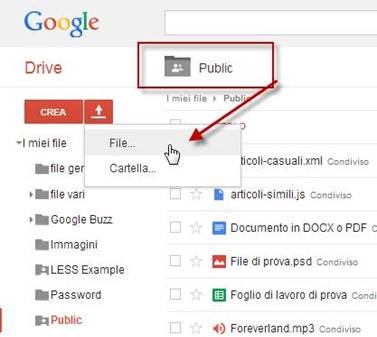 caricare-file-google-drive