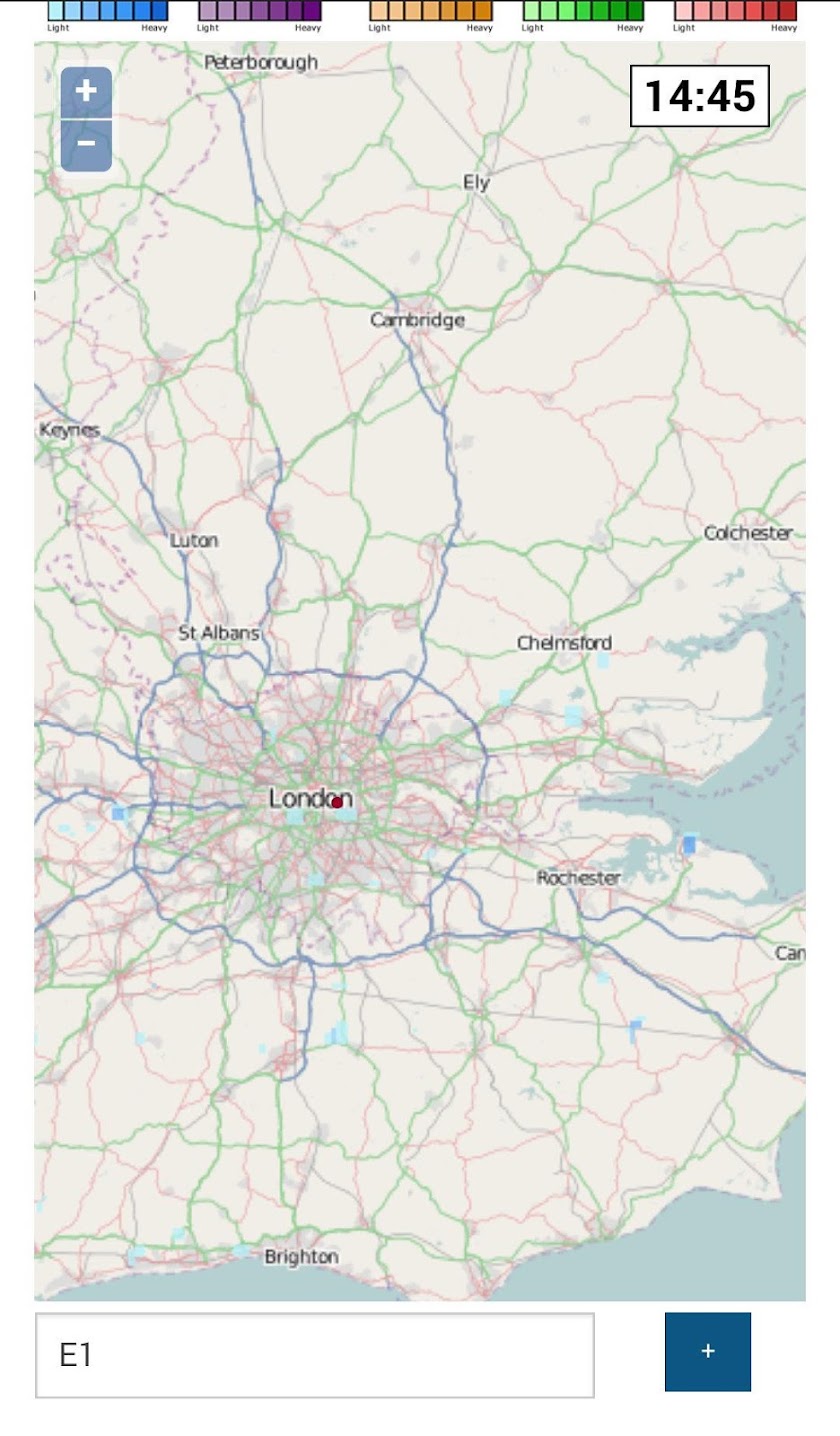 Netweather Snow Radar Screen 3