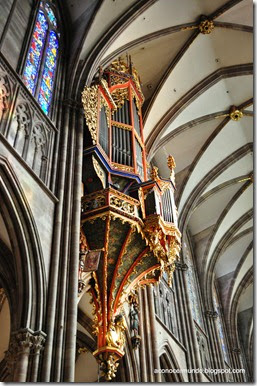 Estrasburgo. Catedral. Interior. Órgano - DSC_0179