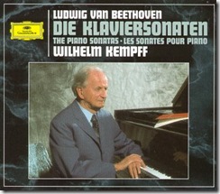Beethoven sonatas piano Kempff
