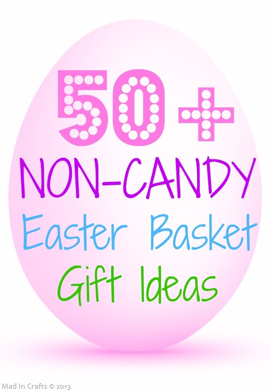 50 Non Candy Easter Basket Gift Ideas