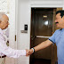 TNA Leader Sampanthan meets President Rajapaksa.