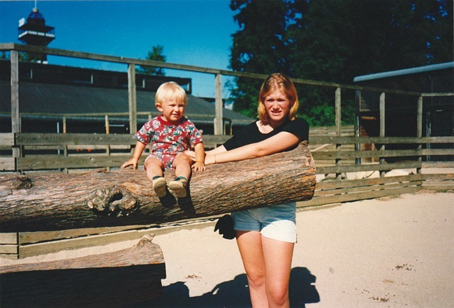 Daniel og Ann-Dorthe, sommeren 1995