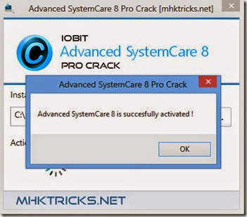 Advanced SystemCare 8 Pro crack2