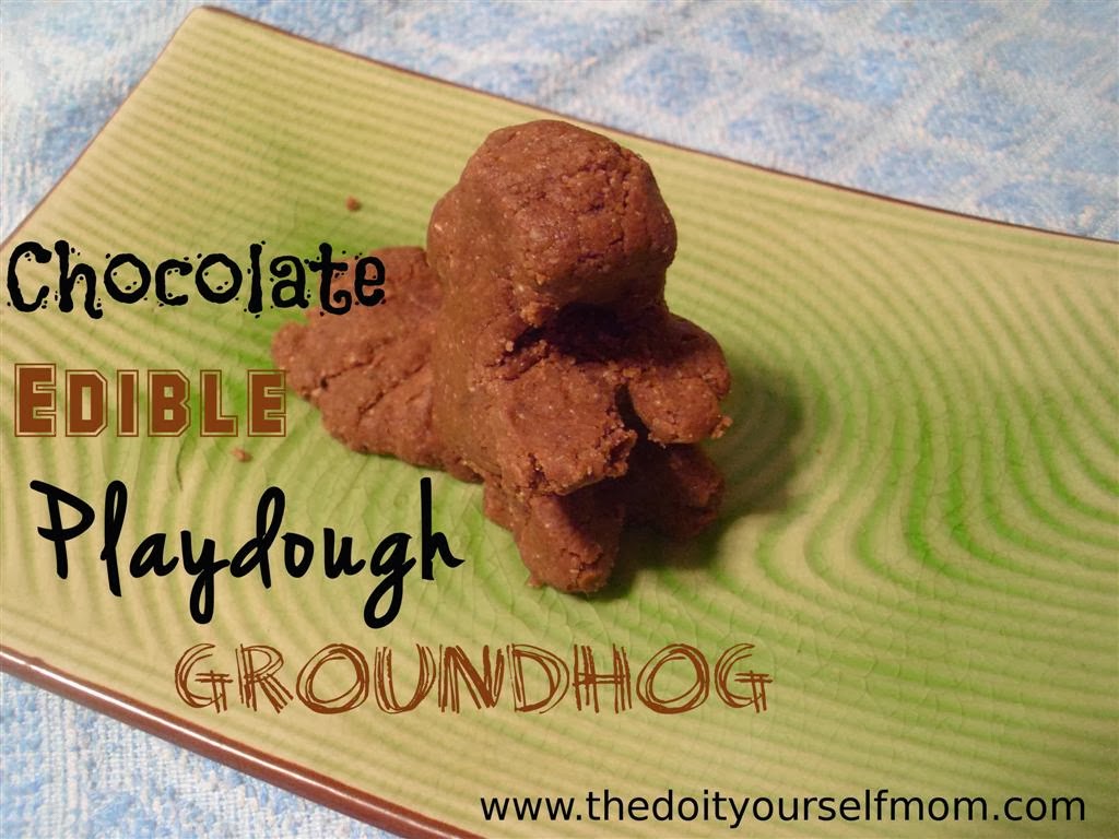The DoItYourself Mom Groundhog Holiday Preschool Activity Edible Chocolate Groundhogs
