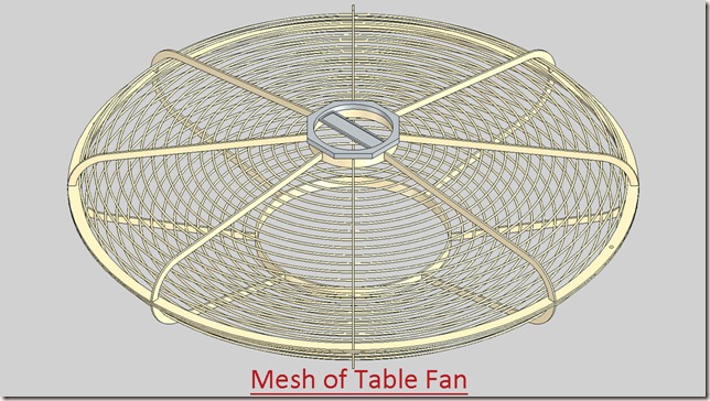 Mesh of Table Fan_1