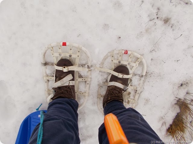 snowshoes!