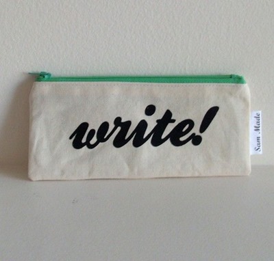 pencil case write