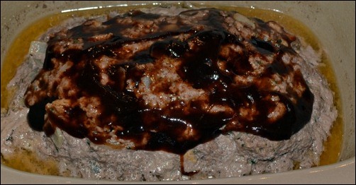 top with BBQ sauce