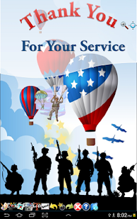 Army Thanks! Doodle Text Cards(圖3)-速報App