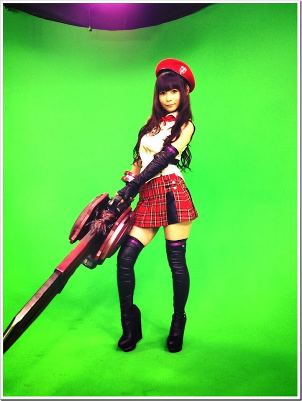 Nakagawa Shouko (Shokotan) – cosplay de God Eater Alisa Amiella 04
