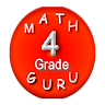 Fourth Grade Math Guru /math games for 4th graders Application icon