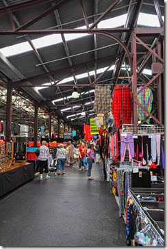 The Queen Victoria Market (also known as the Queen Vic Markets or the Queen Vic, and locally as '"Vic Market"') is a major landmark in Melbourne, Australia, and at around seven hectares (17 acres) is the largest open air market in the Southern Hemisphere