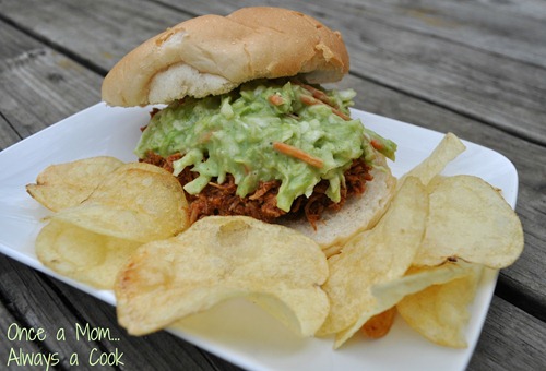 Crock Pot BBQ Shredded Chicken