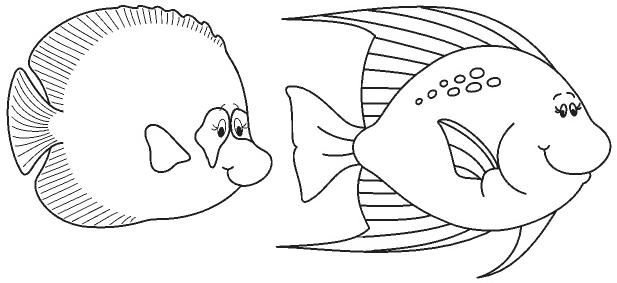 SEA ANIMALS COLORING PAGES