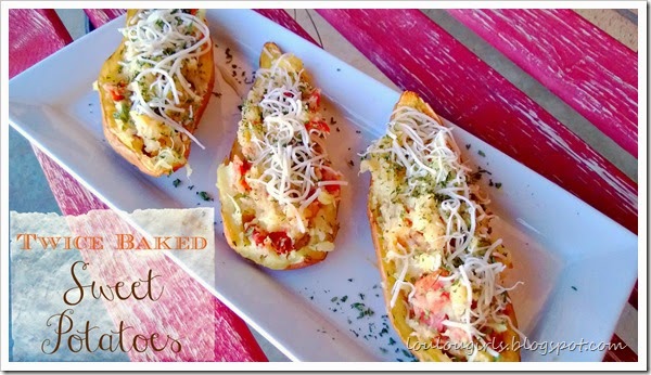 twice baked sweet potatoes