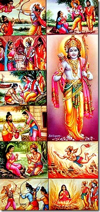 scenes from the Ramayana