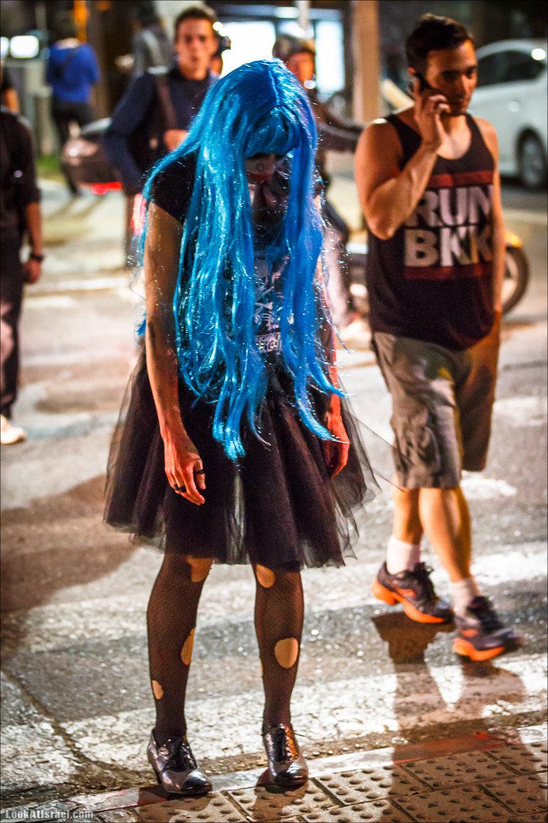 LookAtIsrael.com - Парад зомби в Тель Авиве | Zombie walk TLV, Tel Aviv 2015 |  מצעד זומבים בתל אביב, צעדת הזומבים, זומבי ווק