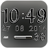 Digi Clock Widget White Star2.51 (Paid)