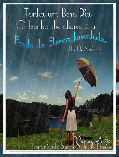Imagem para face Tenha um bom dia O banho de chuva é a fonte da 3127
