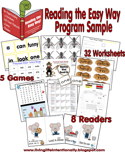 Reading the Easy Way Preschool Reading the Easy Way Preschool
