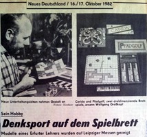 Nachgemacht - Spielekopien aus der DDR: Ideen und Irrwege – Spieleproduktion in der DDR - Labyrinth A-Z