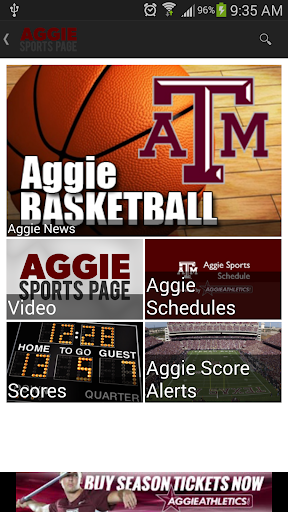 Aggie Sports Page