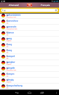 Dictionnaire allemand-français(圖9)-速報App