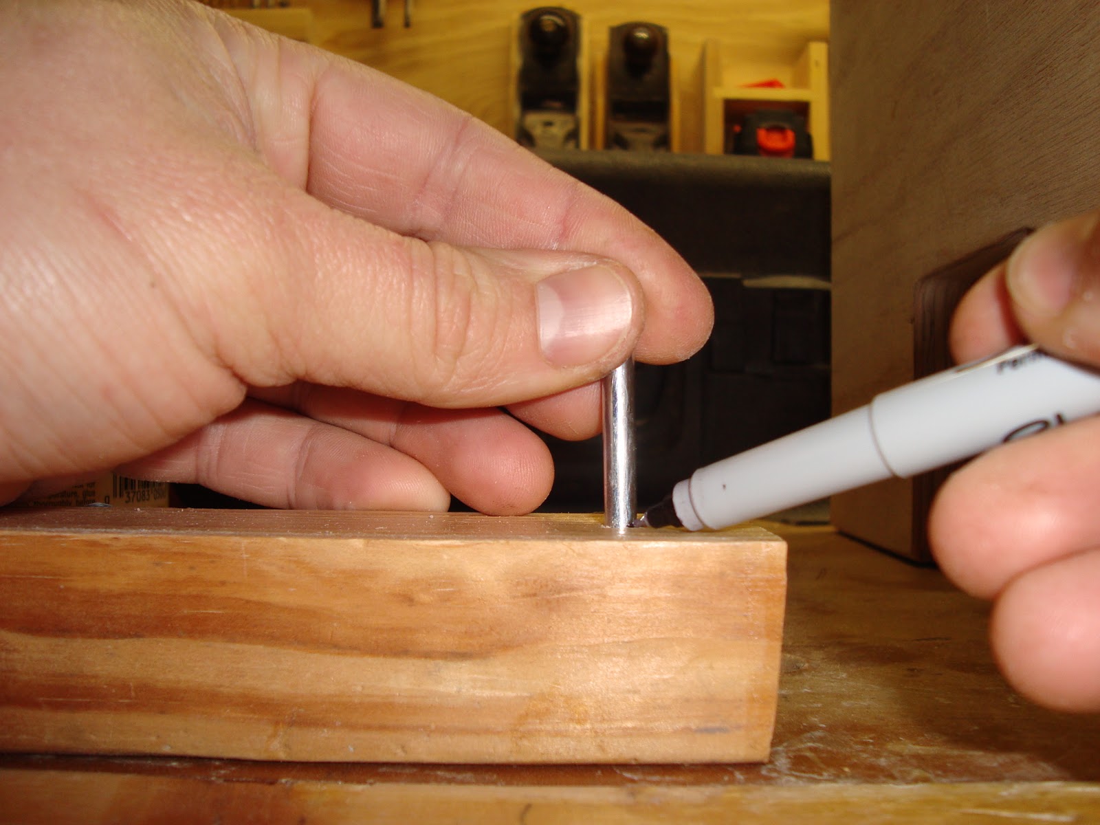 Brotherwood Weekend Quickie Project Sandpaper Hole Punch, or....Newly