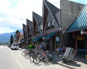 the downtown strip in Jasper