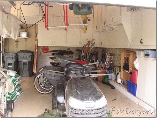 Parents of a Dozen: How we Organize and use our Garage