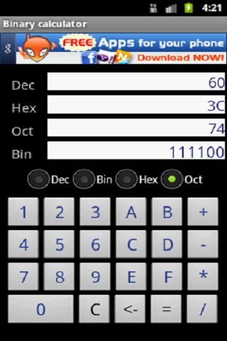 Binary Converter Old version