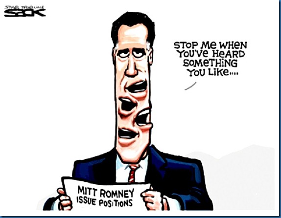 Mitt Romney toon