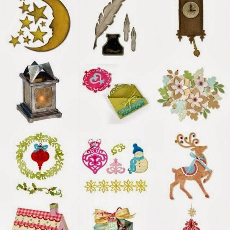 Ponnen Fustelle di Natale per scrapbooking, fustellatrici per scrapbooking, scrapbooking, carta