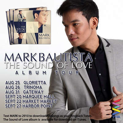 Mark Bautista mall shows sched