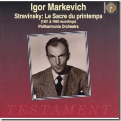 Stravinsky Consagracion Markevitch
