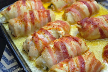 Tex-Mex Bacon-Wrapped Stuffed Chicken
