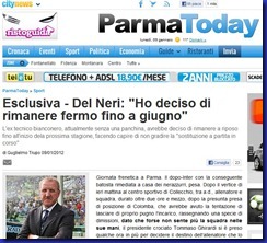 parma today o parma yesterday
