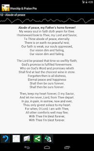 Worship and Praise Lyrics Pro(圖4)-速報App