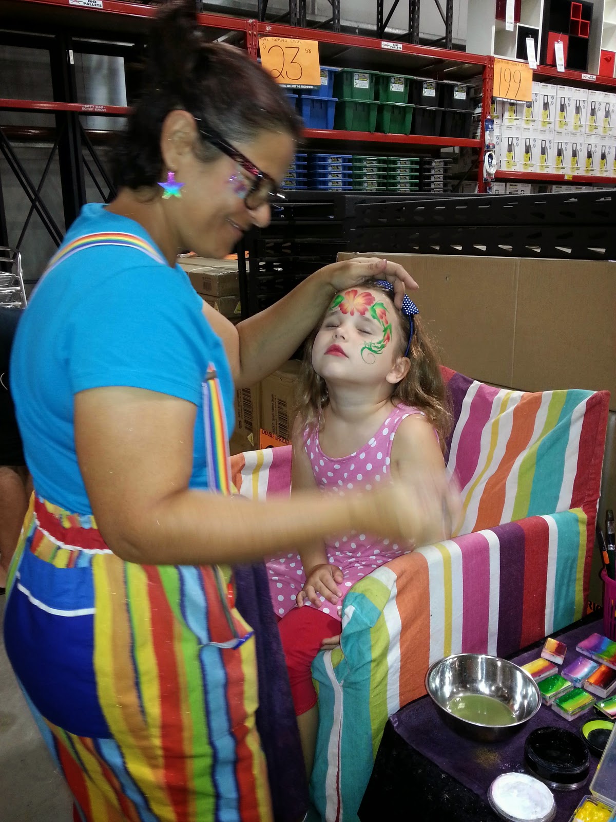 Caravaning around Australia, kids in tow Bunnings Easter Party