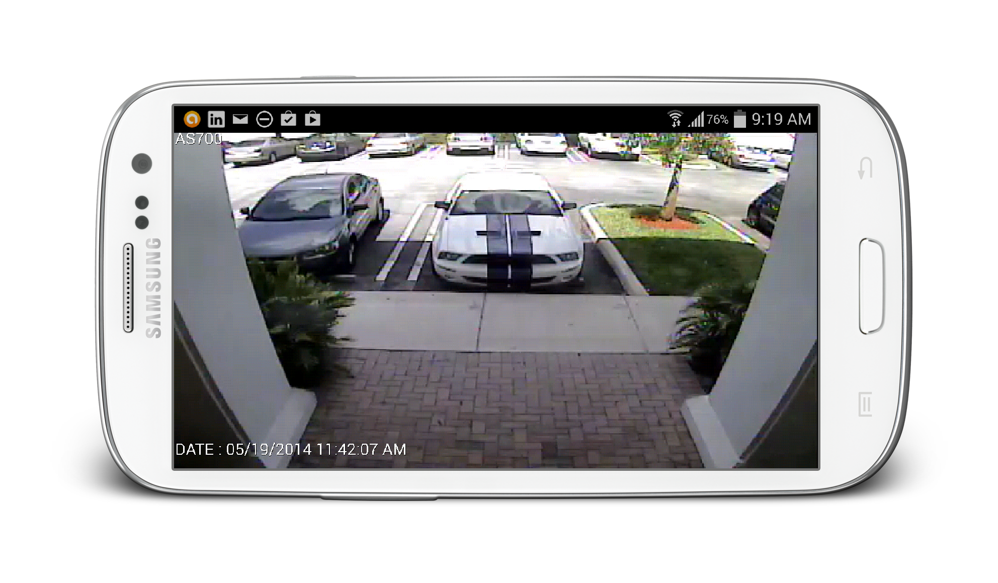 View Security Cameras from Android App