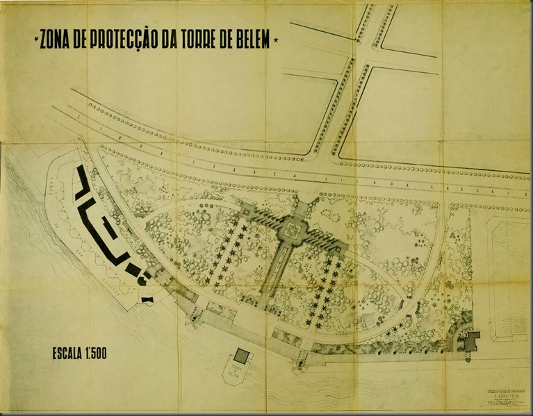1956 Zona de protecção da Torre de Belém