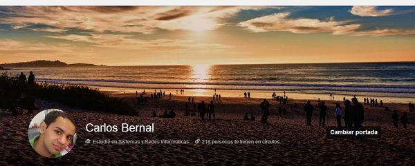 Nueva portada de Google plus