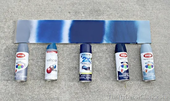 comparing spray paints