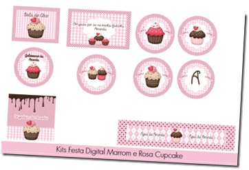 marrom e rosa cupcake (2)