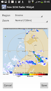 Australia Weather Radar Widget screenshot 2