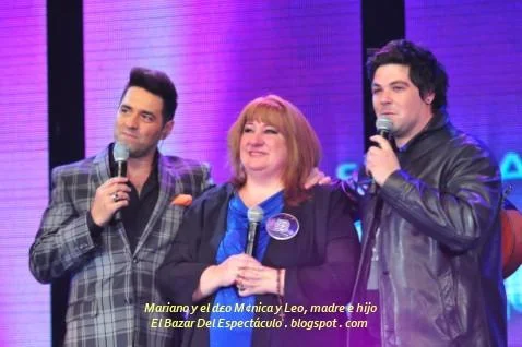 Mariano y el d£o M¢nica y Leo, madre e hijo.JPG