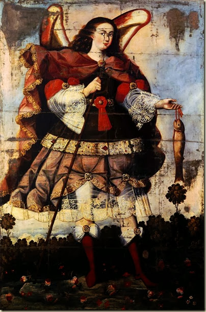 Maître de Calamarca, Archange Saint Raphaël