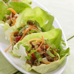 Five Spice turkey and Lettuce Wraps