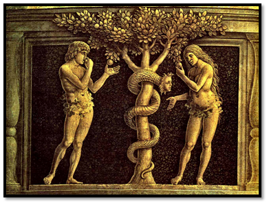 La fruta prohibida, Andrea Mantegna